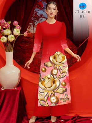 1611109086 35 vai ao dai hoa in 3D (2)